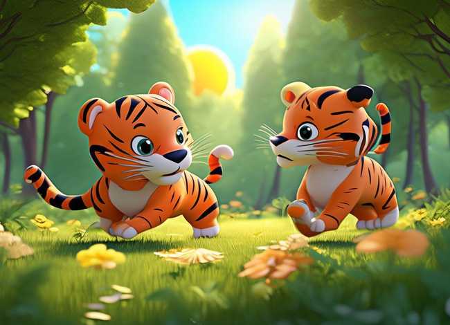 儿童故事两只老虎视频（两只老虎的故事视频）