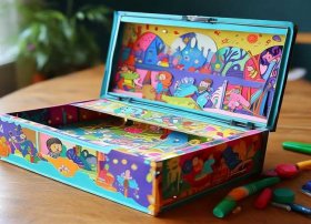 儿童故事盒制作；幼儿故事盒制作diy