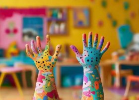 手的故事儿童；手的故事幼儿园