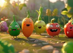 蔬菜的故事儿童故事，蔬菜的幼儿故事