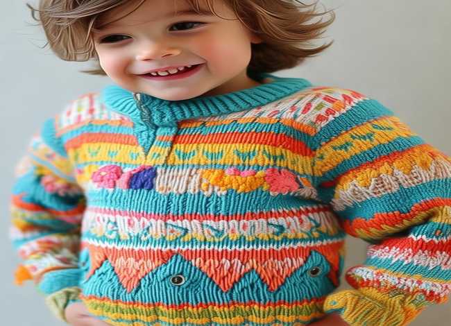 1一3岁儿童毛衣编织图案、1一3岁儿童毛衣编织图案男宝