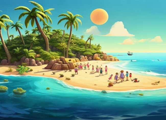 海岛的故事儿童故事 - 关于海岛的故事 海岛的故事儿童故事 - 关于海岛的故事