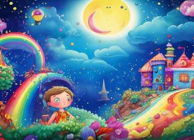 儿童梦想图片（儿童梦想图片简笔画）