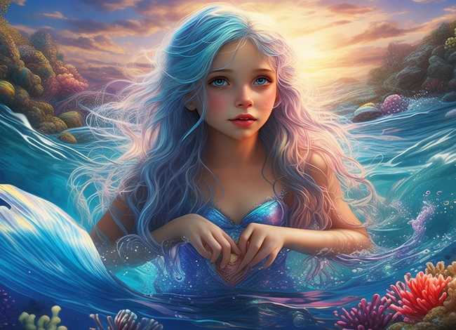 儿童小美人鱼故事的原版、小美人鱼的故事完整版