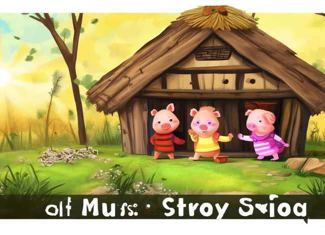 音乐故事绘本；音乐故事绘本三只小猪