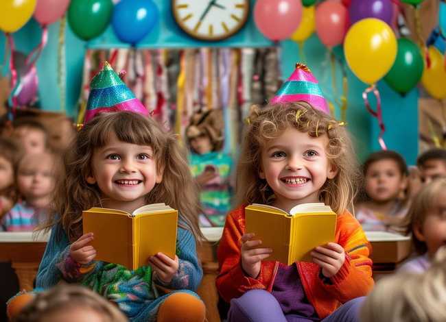 六一儿童节讲故事两人组，六一节目讲故事