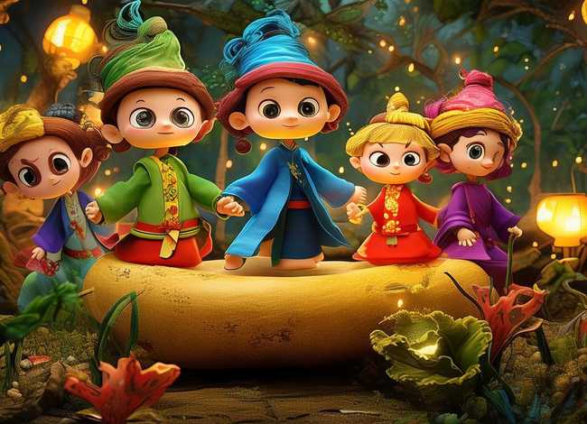 儿童故事3-6岁完整版葫芦娃的故事、儿童故事3-6岁完整版葫芦娃