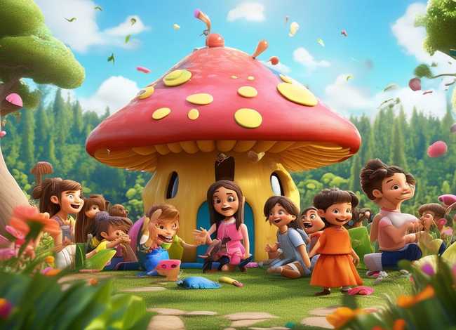 蜜桃乐乐儿童故事、蜜桃姐姐讲故事蘑菇幼儿园 蜜桃乐乐儿童故事、蜜桃姐姐讲故事蘑菇幼儿园