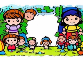 儿童故事简笔画图片打印版简单 儿童故事简笔画图片