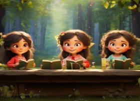 聪明的三个姑娘儿童故事；聪明的三个姑娘的故事