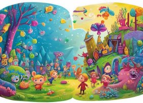 儿童故事连环画图片5张 幼儿故事连环画图片6张