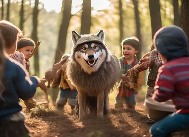 智斗大灰狼幼儿故事 智斗大灰狼幼儿故事简短