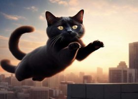 一只想飞的猫的故事；一只想飞的猫的故事完整