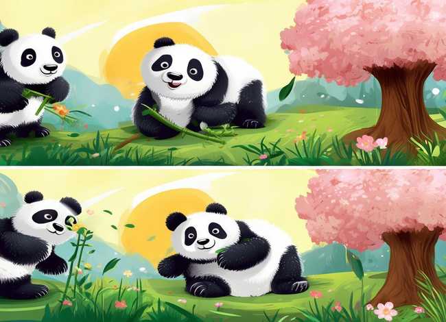 儿童故事熊猫的一天，熊猫的一天绘本故事