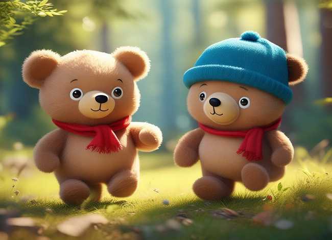 儿童故事2只笨狗熊完整版 幼儿故事精选 两只笨狗熊