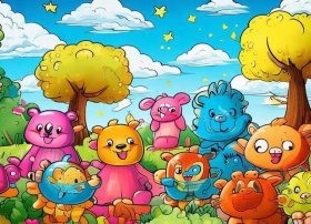 儿童漫画故事连环画（幼儿漫画故事连环画）