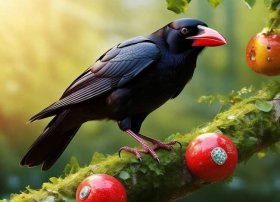 儿童故事大全虚荣的乌鸦，虚荣的乌鸦的故事