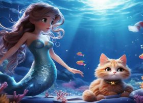 美人鱼儿童睡前故事 猫小帅睡前故事之美人鱼