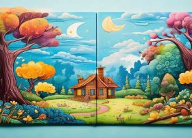 儿童故事书图背面 故事书背面图片