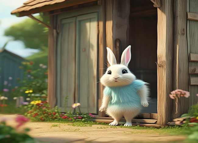 儿童故事 小兔子乖乖把门开开 - 讲故事小兔子乖乖把门开开