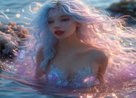 少儿睡前故事小美人鱼，少儿睡前故事小美人鱼图片