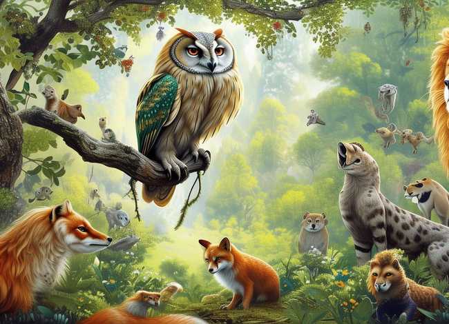 动物世界里的故事；动物世界里的故事大全