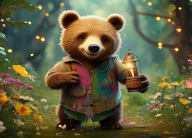 童话故事儿童故事聪明的小傻子；聪明的小傻熊的故事