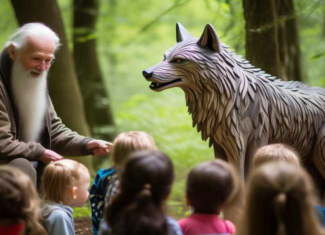 关于狼的故事儿童版 - 关于狼的小故事有哪些
