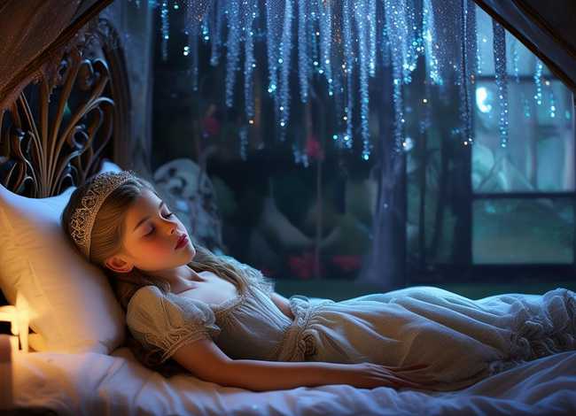 儿童睡前故事豌豆公主绘本故事 - 豌豆公主睡前故事视频