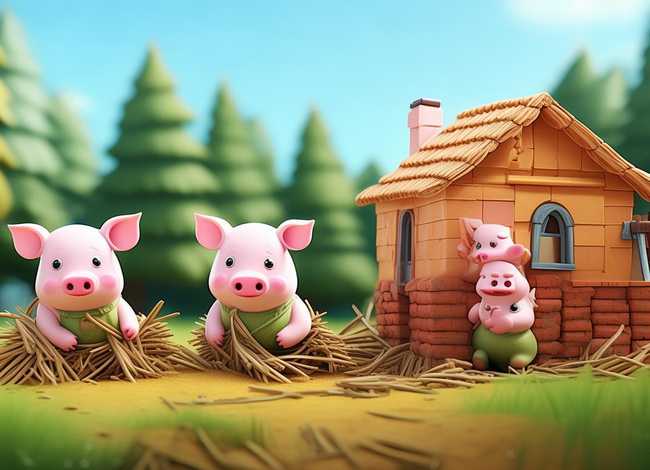 幼儿故事,三只小猪 幼儿故事,三只小猪教案