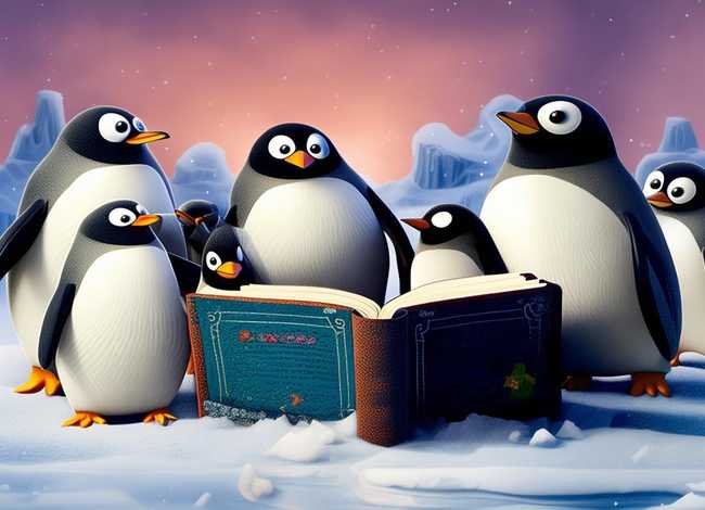 关于企鹅的故事绘本，关于企鹅的故事绘本图片
