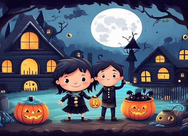 万圣节由来儿童版、万圣节的由来儿童版