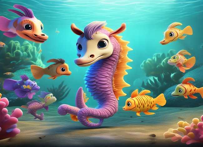 儿童绘本海马故事 绘本故事《海马先生》