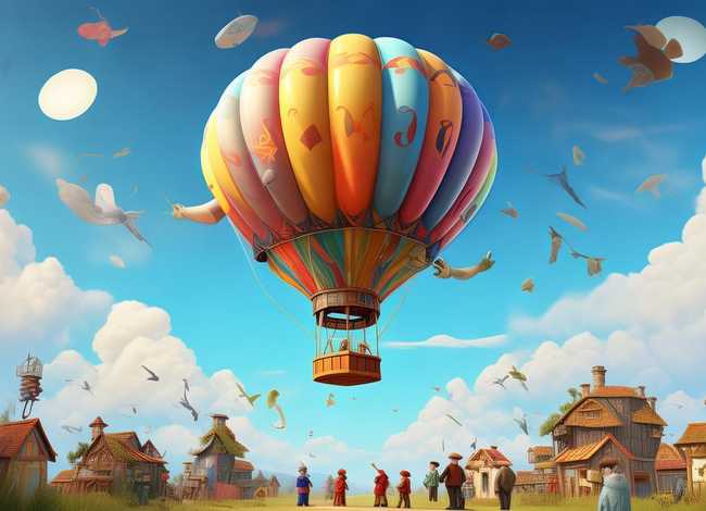 热气球故事绘本 - 热气球故事绘本图片 热气球故事绘本 - 热气球故事绘本图片