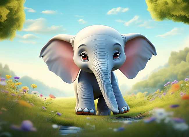 大象儿童故事0-3岁、大象幼儿故事文字
