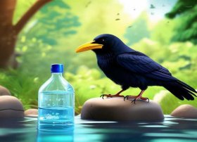 儿童故事演讲视频乌鸦喝水英语；乌鸦喝水英语小故事视频