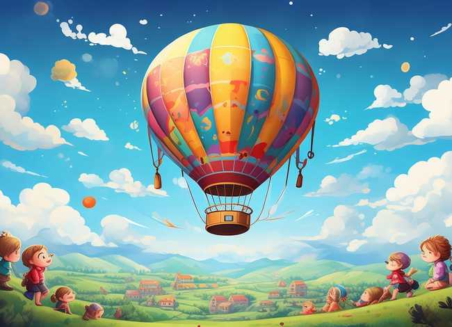 热气球儿童故事绘本 - 热气球的绘本故事 热气球儿童故事绘本 - 热气球的绘本故事