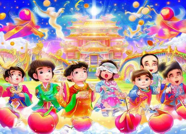 大闹天宫儿童故事ppt；大闹天宫小学生ppt