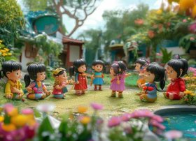 成语故事儿童画文案；幼儿成语故事画