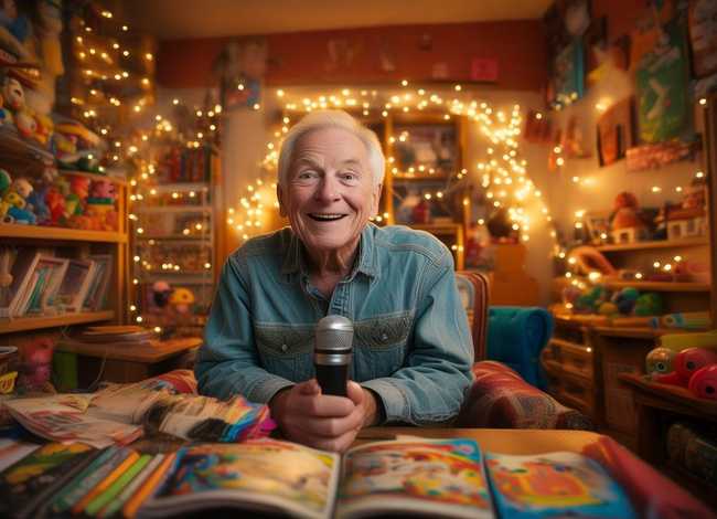 儿童故事电台图片、故事电台小爸爸的图片