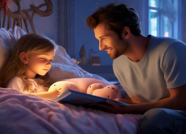 儿童爸爸哄睡故事 - 爸爸哄女儿的睡前故事