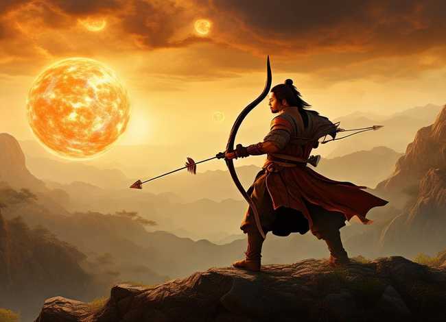 后羿射日的故事全文、后羿射日的故事全文完整版