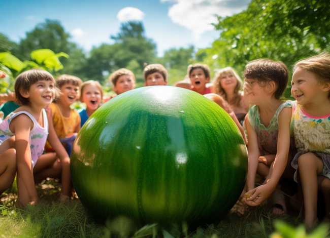 我的西瓜儿童故事 - 关于西瓜的幼儿故事