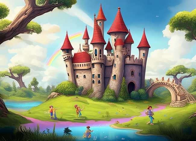 儿童童话城堡(童话城堡儿童画的城堡) 儿童童话城堡(童话城堡儿童画的城堡)