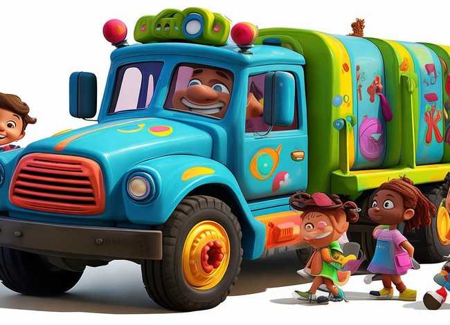 儿童经典故事文字版垃圾车 幼儿垃圾车故事文字版 儿童经典故事文字版垃圾车 幼儿垃圾车故事文字版