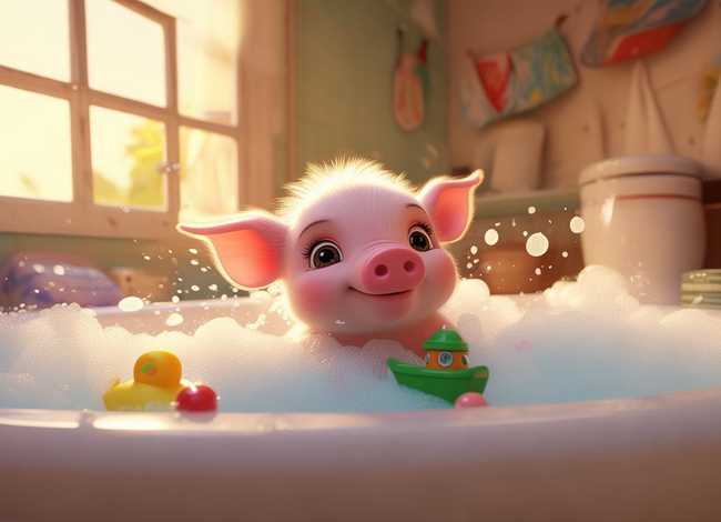 小猪洗澡睡前故事 小猪洗澡睡前故事免费听