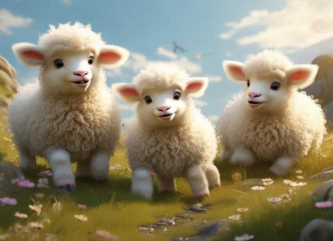 儿童故事三只羊原版（幼儿故事三只羊在线听）