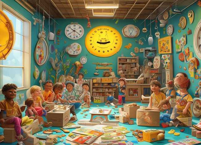 关于时间的儿童故事书、关于时间的故事幼儿园