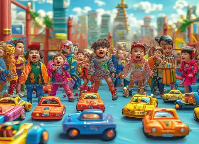 汽车儿童故事表演 - 少儿汽车故事