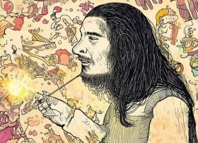 童话故事手抄报简笔画，童话故事手抄报简笔画神笔马良